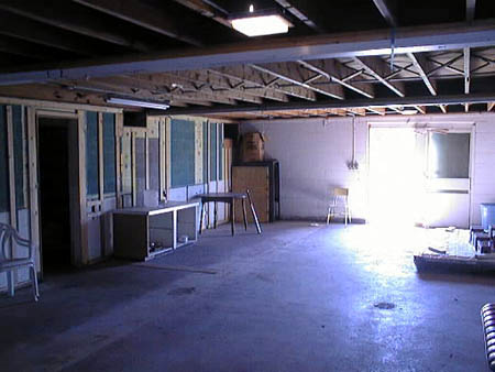 Seaway Drive-In Theatre - Snack Bar Inside - Photo From Cinema Tour (newer photo)